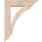Ekena Millwork Thorton Traditional Smooth Bracket w/ Offset Brace, Douglas Fir, 7 1/2"W x 30"D x 38"H BKT0806X30X38THR01SDF - alternate 4